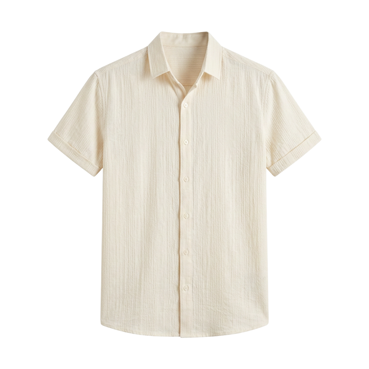Camisa Linho Manga Curta